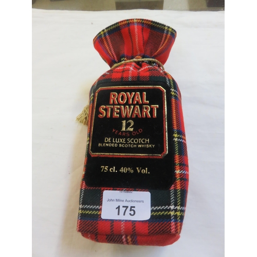 175 - Bottle of Royal Stewart 12 year old whisky