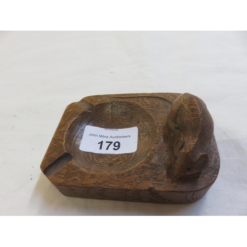 179 - Small mouseman ashtray