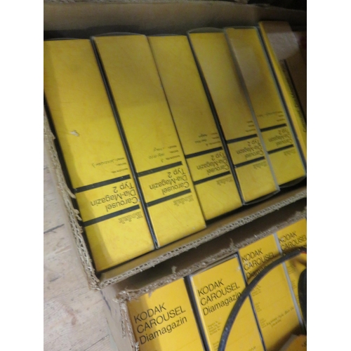 219 - Three Boxes of Kodak Carousels