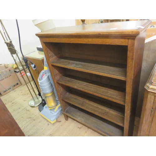 391 - Oak Bookcase