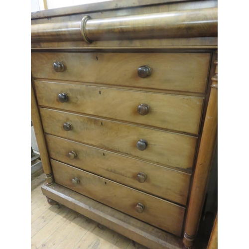 396 - Large five drawer chest of drawers