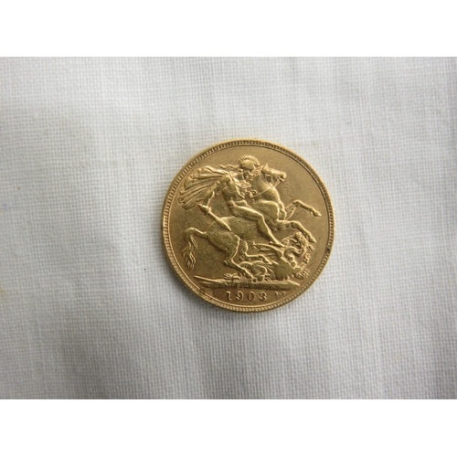 109A - 1903 Gold Sovereign