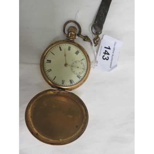 143 - Gilt Metal Cased Pocket Watch