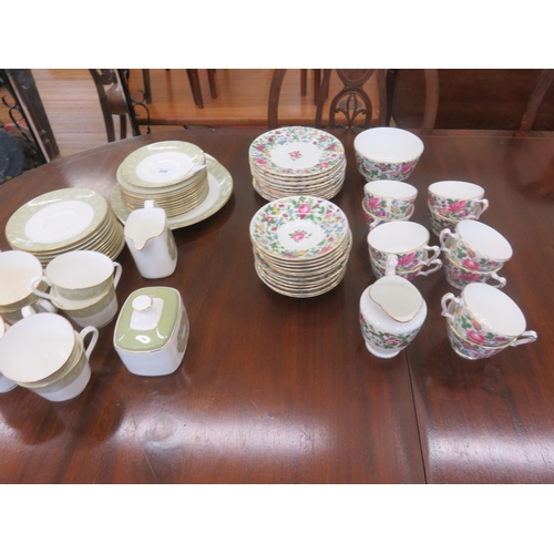 359 - Royal Doulton Sonnet Teaware and Staffordshire Teaset