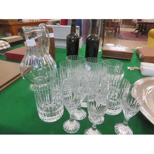 181 - Baccarat Glasses and Jug 