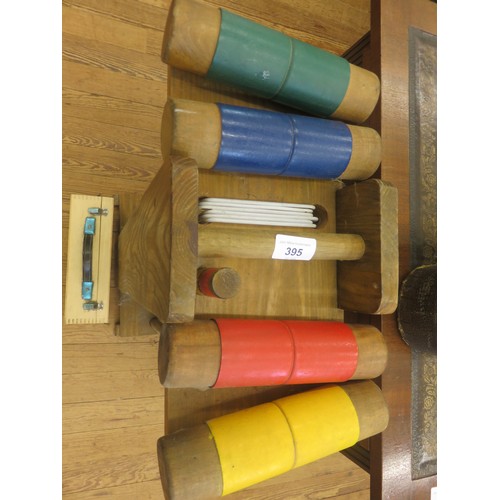 395 - Croquet Set and Boules Set