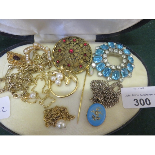 300 - Mixed lot of Brooches, Pendants and Others