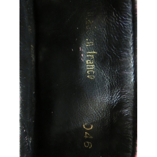 137 - Small Black Leather Clutch Purse and cover