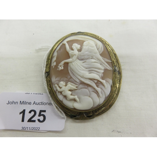 125 - Cameo Brooch