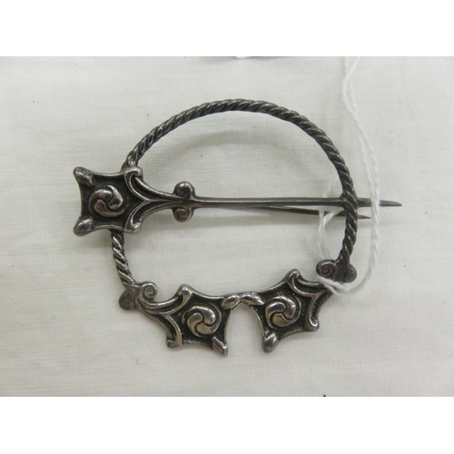 135 - Iona Silver Brooch
