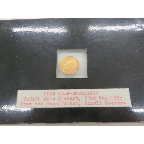 137 - 1913 Half Sovereign in Display Sleeve