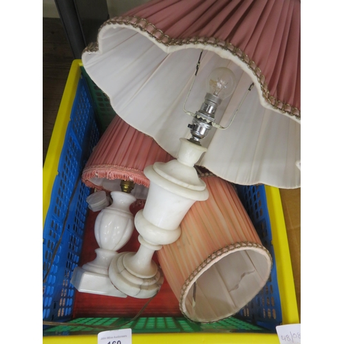 160 - Box of Lamps