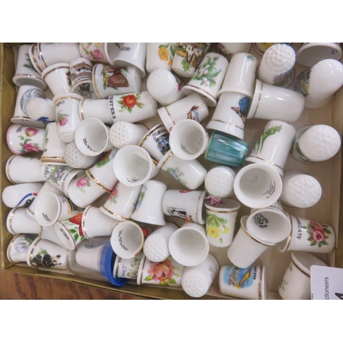 174 - Box of assorted Thimbles