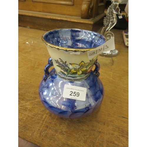 259 - Maling two handled Vase