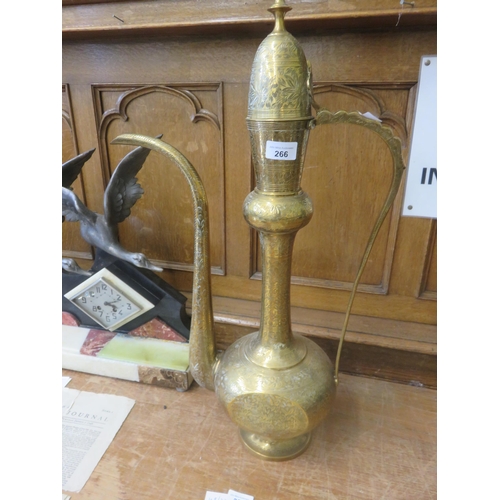 266 - Large Brass Ewer