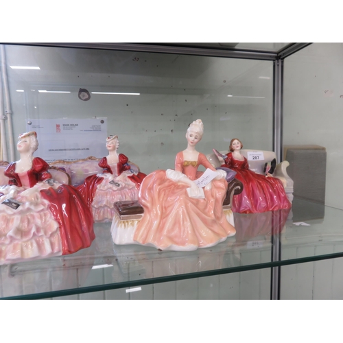 287 - Four Royal Doulton Figures