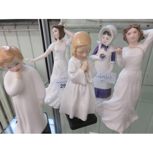 290 - Five Royal Doulton Figures