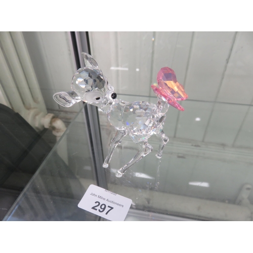 297 - Swarovski Bambi Figure