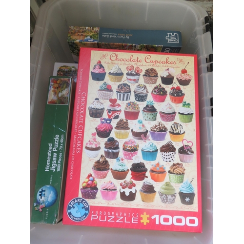 301 - Ten Complete 1000 Piece Jigsaws