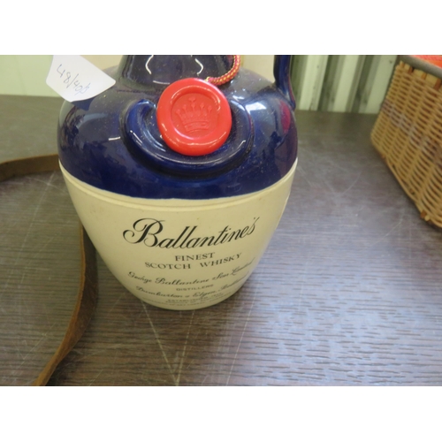 357 - Boxed Ballantines 1 litre Decanter - Full