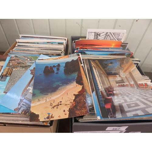 367 - Two Boxes of Postcards