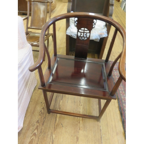 398 - Chinese Carver Chair