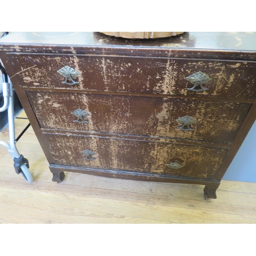 458 - Singer Sewing Machine in Cabinet