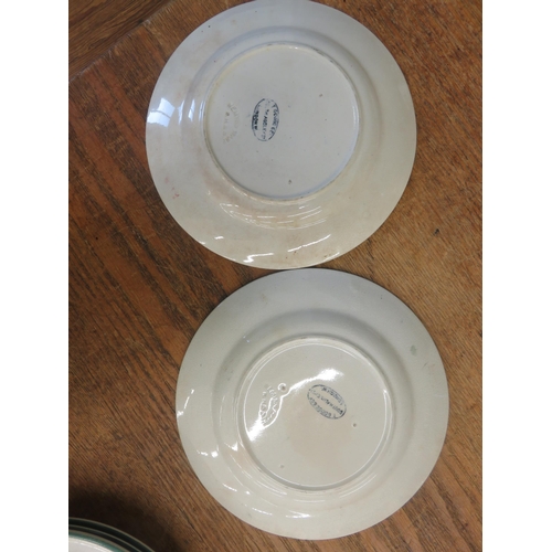 277 - Two Wemyss Jars and Six Plates