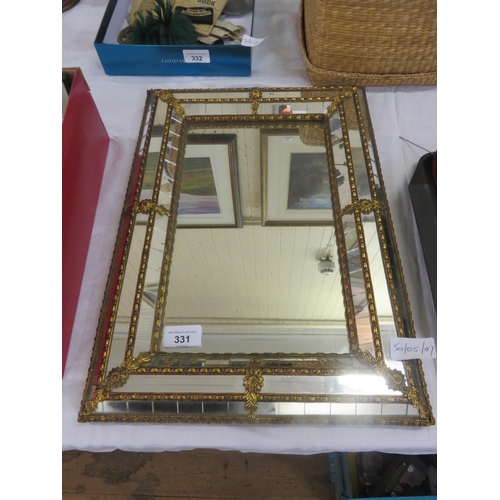 331 - Ornate Gilt Framed Mirror