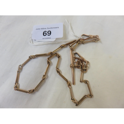 69 - 9ct Gold Chain, 22.3 grams