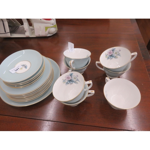 341 - Six piece Royal Worcester 