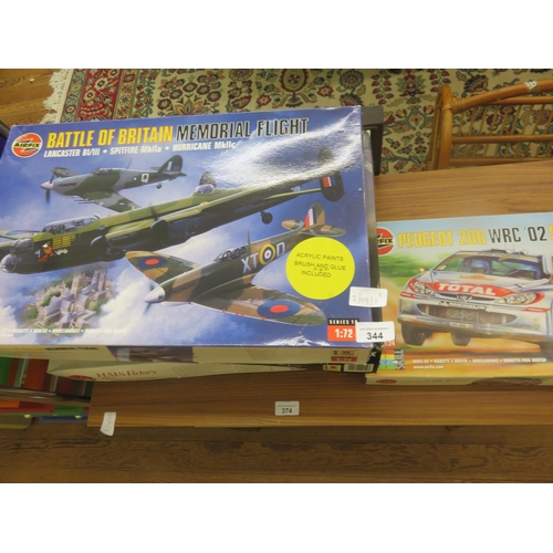 344 - Five Airfix Kits