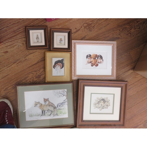 152 - Box of Framed Pictures