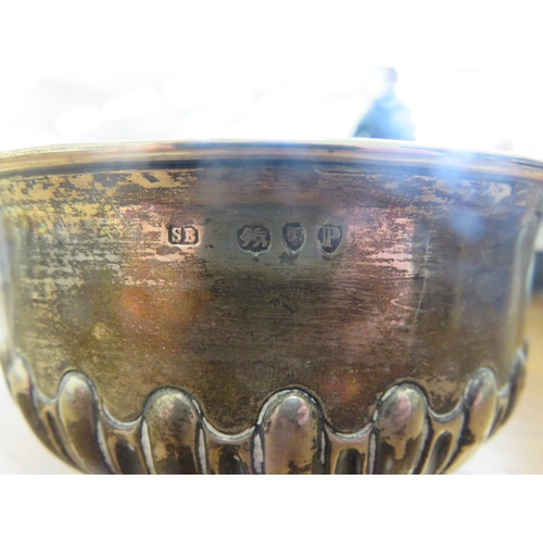 73 - Embossed London Silver Bowl, 4.5 Troy Oz.