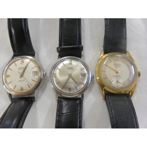 123 - Three Roamer Gents Watches