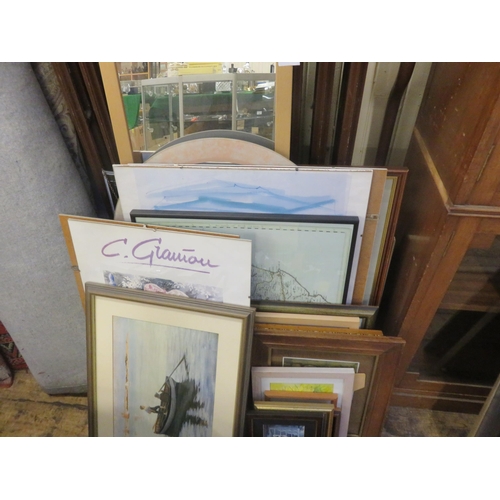 15 - Large quantity of Pictures and Mirrors