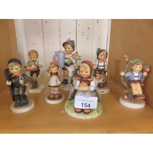 154 - Seven Hummel Figures