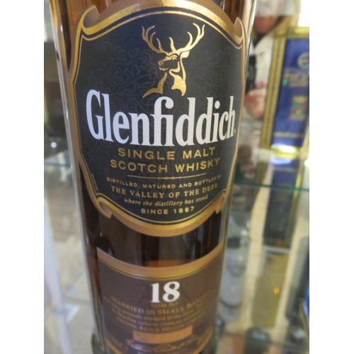 184 - Bottle of Glenfiddich Malt Whisky 18 year old