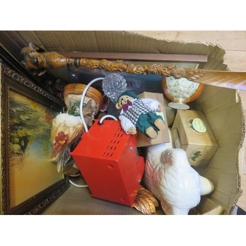 249 - Box lot of bric-a-brac