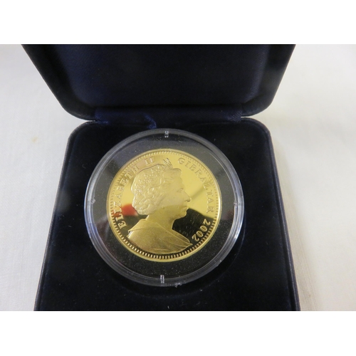 40 - Boxed Gold Proof Diana and The Queen Mother Commemorative Coin
