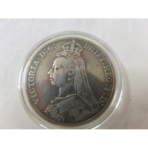 57 - 1892 Victorian Silver Crown