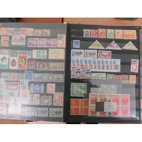 136 - Four Commonwealth Stamp Albums