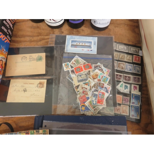 153 - Two Albums and Other European Stamps