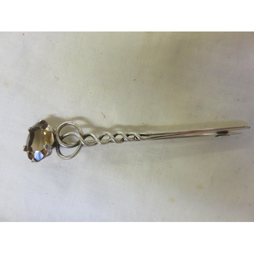 105 - Silver Kilt Pin