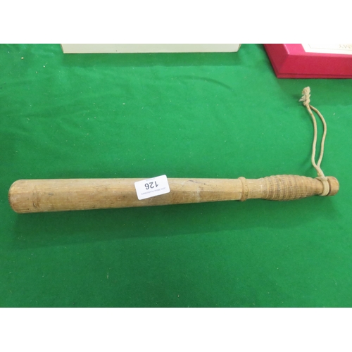 126 - Wooden Truncheon