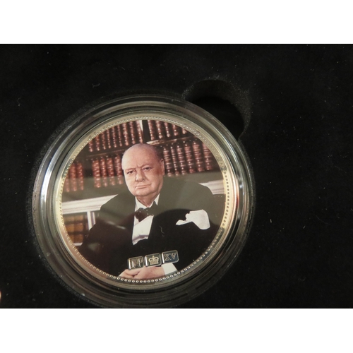 208 - Winston Churchill Numisproof Silver Coin