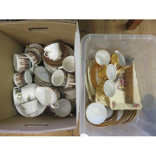 239 - Six boxes of bric-a-brac