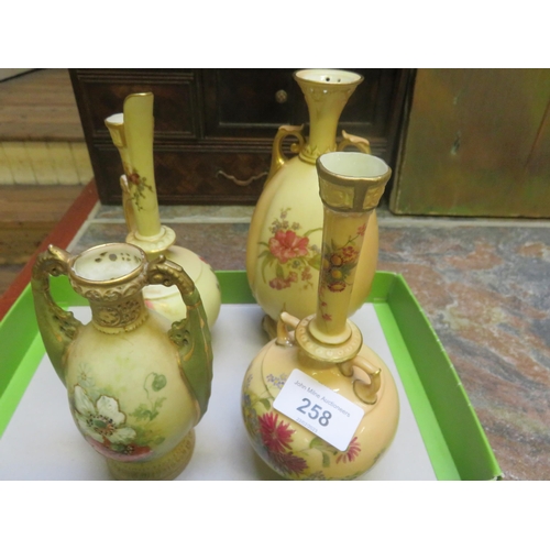 258 - Three Royal Worcester Vases and One Other