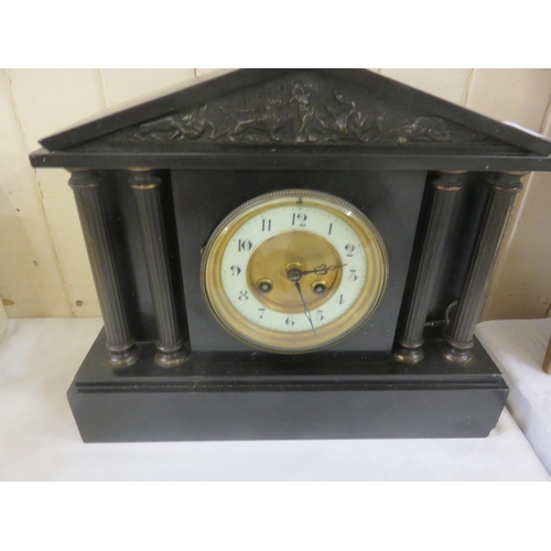 286 - Slate Mantel Clock