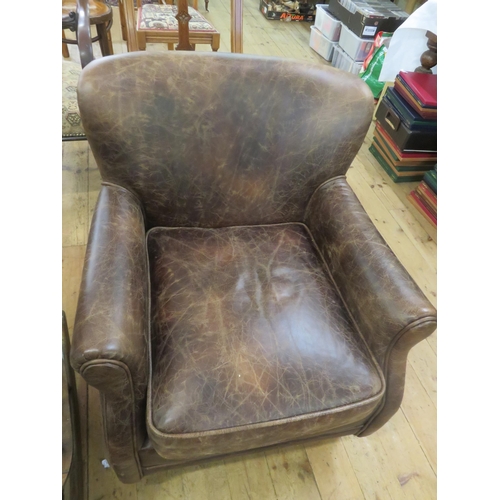 331 - Leather Armchair